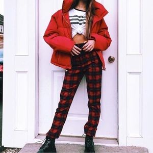 LF plaid pants